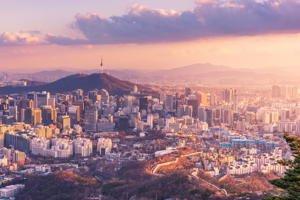 Seoul City Skyline, Zuid-Korea