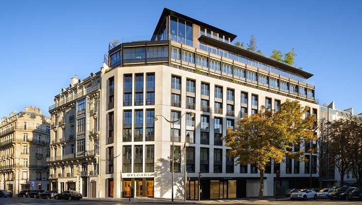 Bulgari opent hotel in Parijs op 2 december 2021